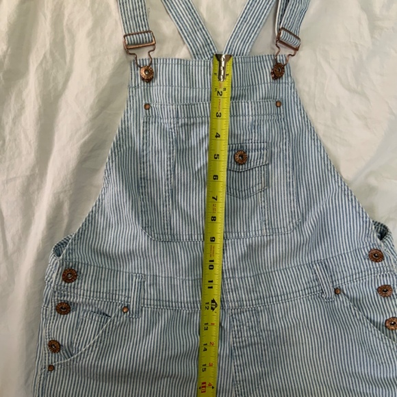 Denim Overall Shorts women’s size 6 (UK 10) - Picture 3 of 14